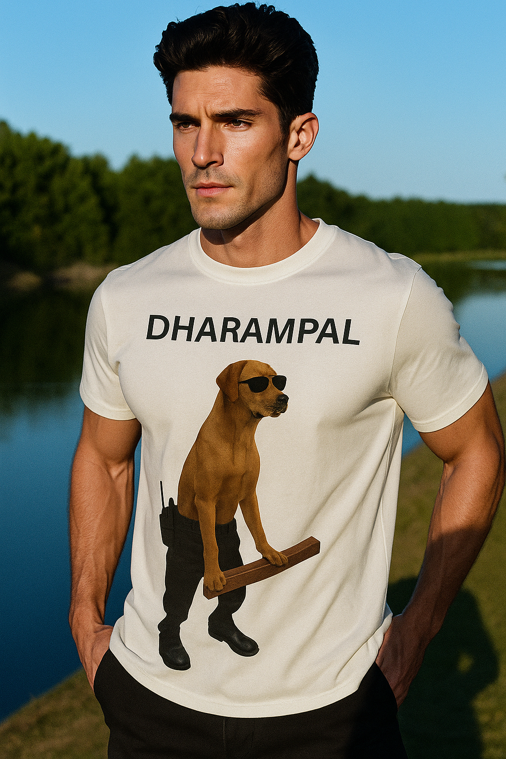 Dharampal Unisex Standard Crew T-Shirt